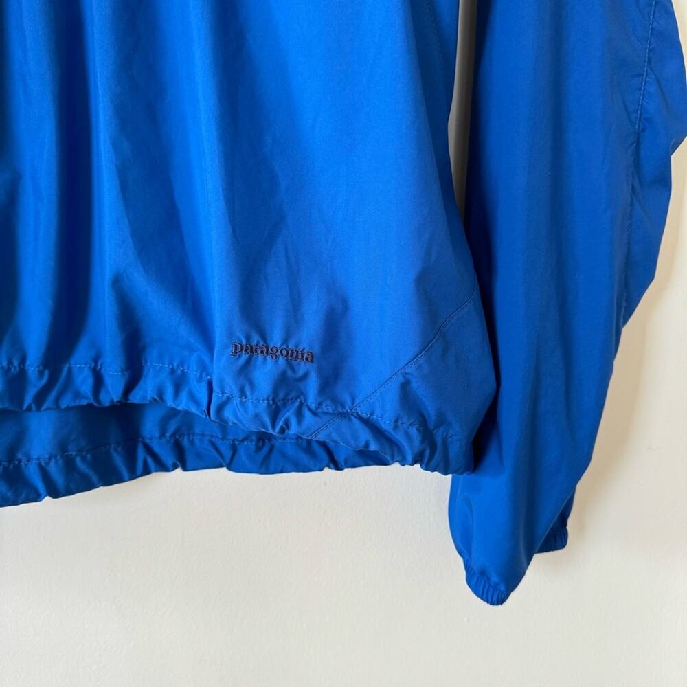 Patagonia Vintage Blue Helium Windshirt 1/2 Zip Pullover Lightweight Windbreaker - Picture 4 of 9
